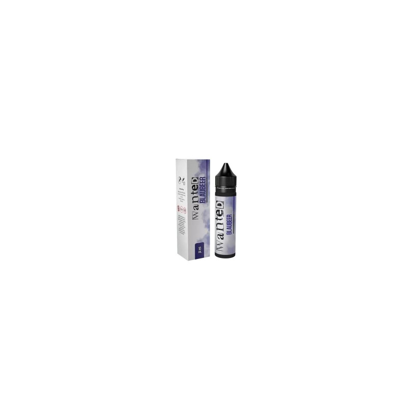 Wanted Aroma Longfill - Blaubeer - 10ml in 60ml Fl...