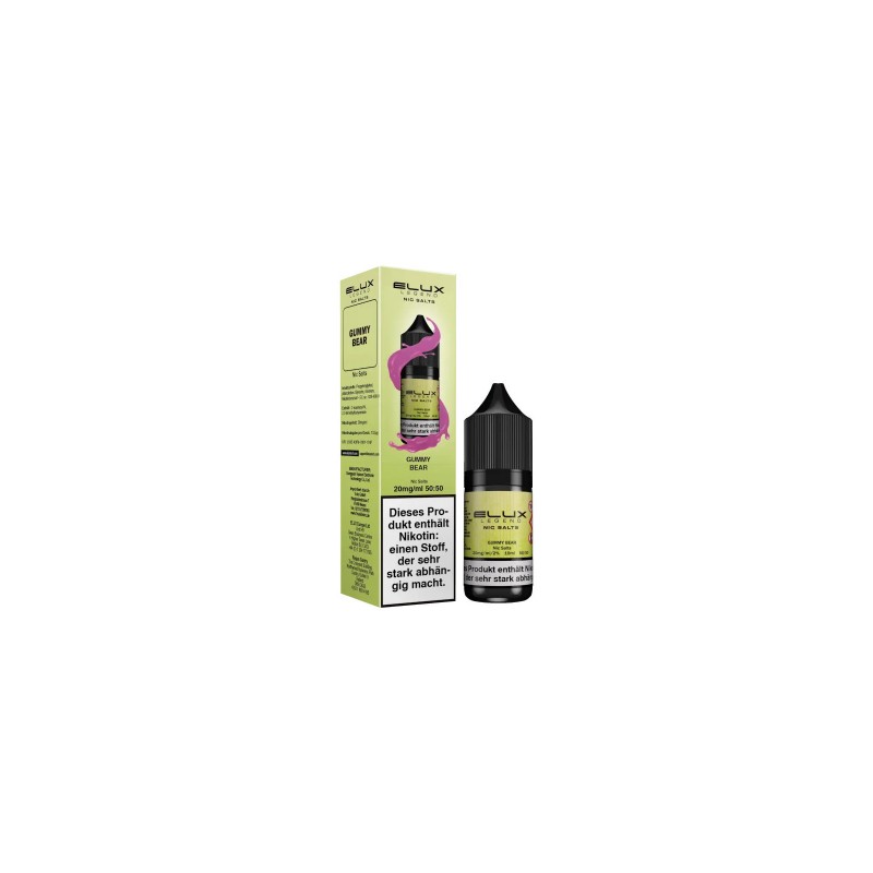 ELUX Gummy Bear Nikotinsalz Liquid 10ml 20mg