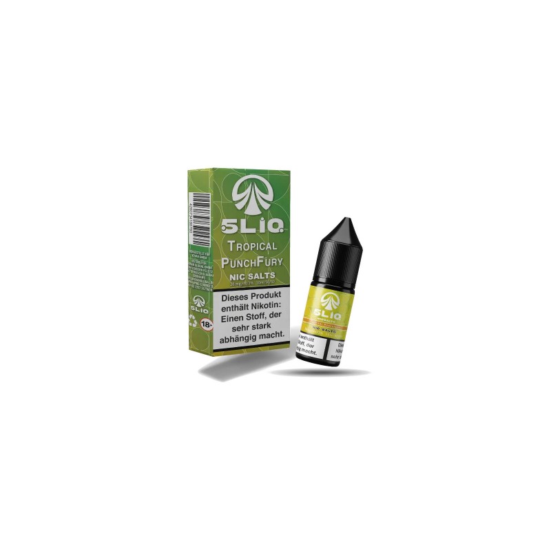 5LIQ Tropical Punchfury Nikotinsalz Liquid 10ml - ...