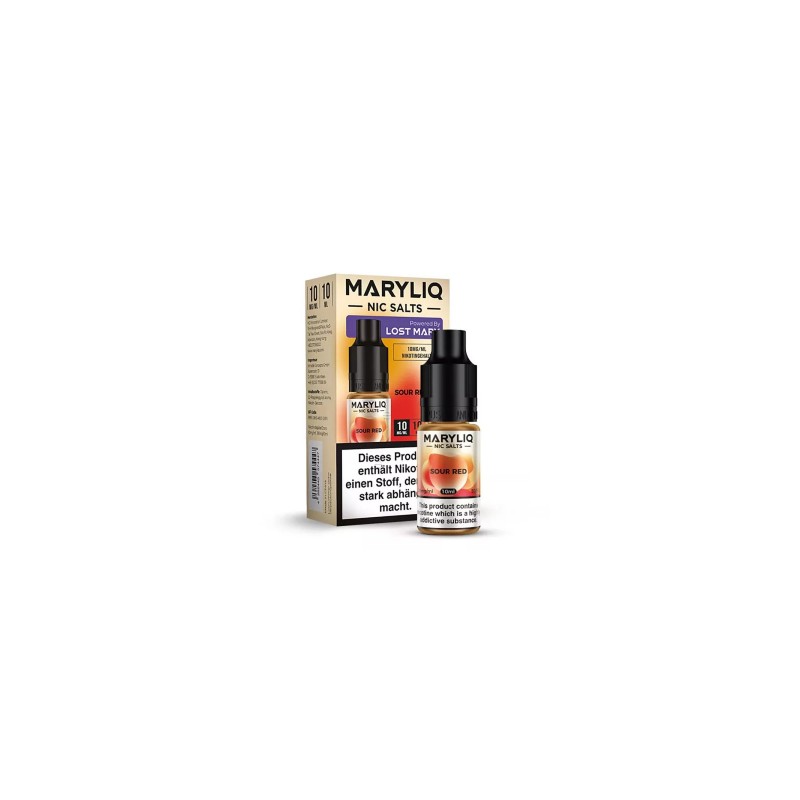 Maryliq Nikotinsalz - Sour Red - 10mg 10ml