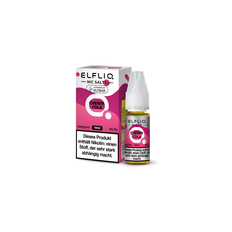 ELFLIQ - CHERRY COLA - NIKOTINSALZ LIQUID - 10mg/m...