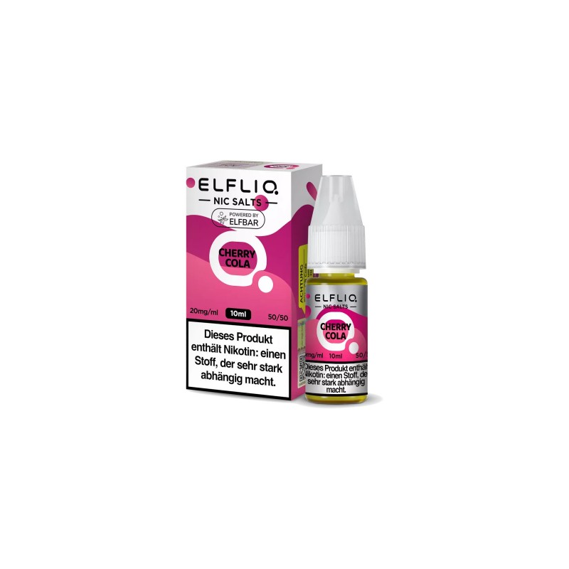 ELFLIQ - CHERRY COLA - NIKOTINSALZ LIQUID - 20mg/m...