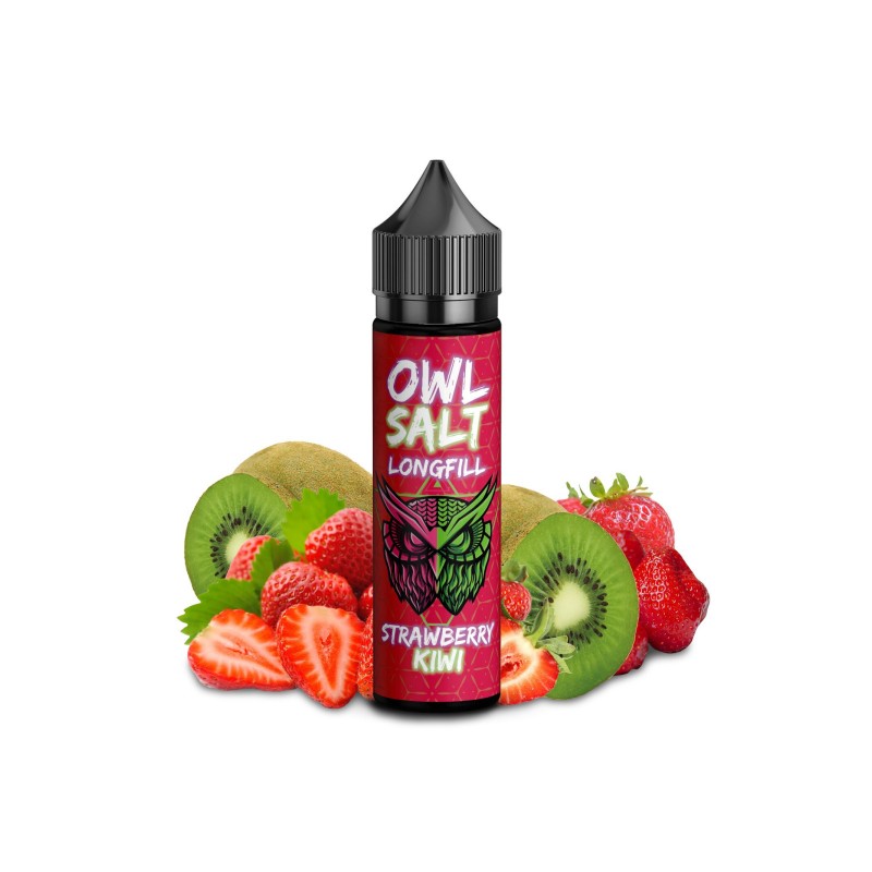 OWL Salt Longfill Strawberry Kiwi 10 ml in 60 ml