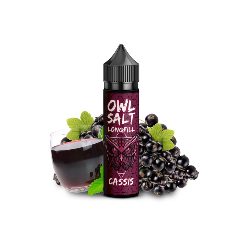 OWL Salt Longfill Cassis 10 ml in 60 ml