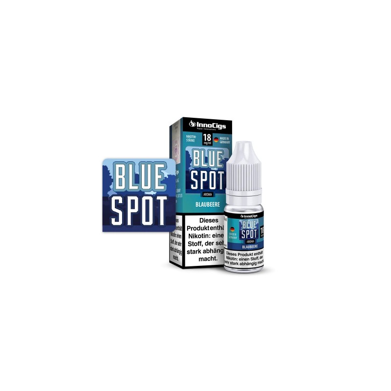 InnoCigs - Blue Spot Blaubeere Liquid 10ml - 3mg/m...