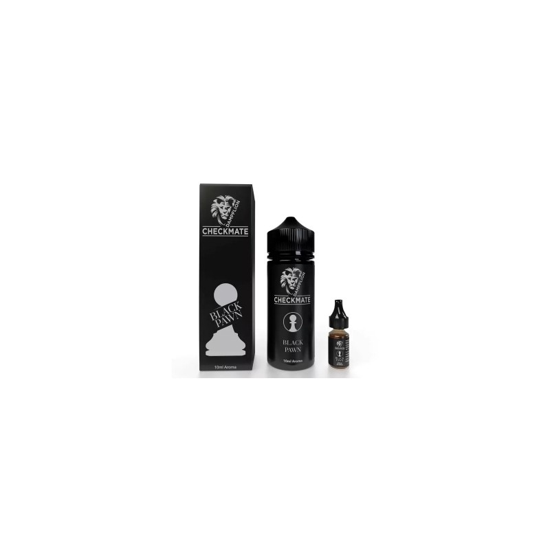 Dampflion Checkmate Black Pawn Aroma 10ml in 120ml...