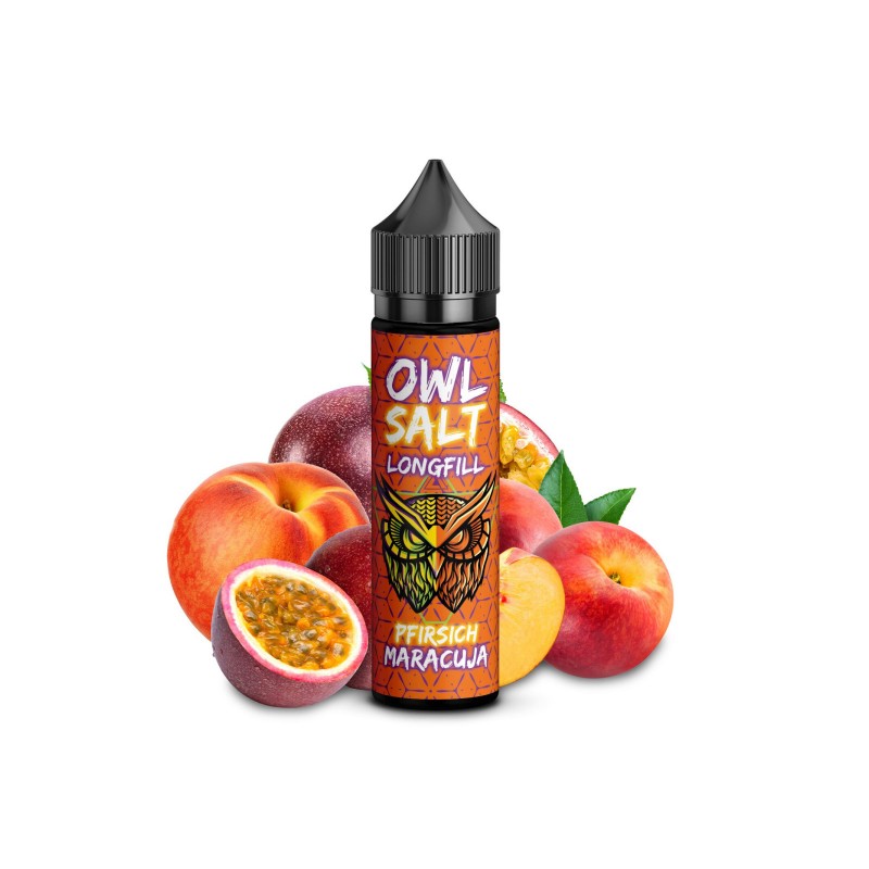 OWL Salt Longfill Pfirsich Maracuja 10 ml in 60 ml