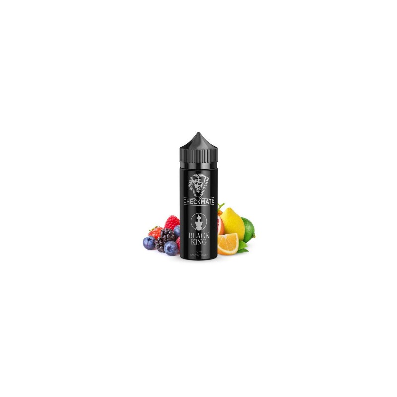 Dampflion Checkmate Black King Aroma 10ml in 120ml...