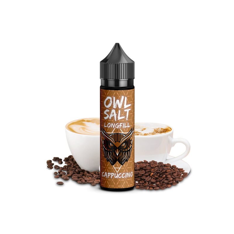 OWL Salt Longfill Cappuccino 10 ml in 60 ml