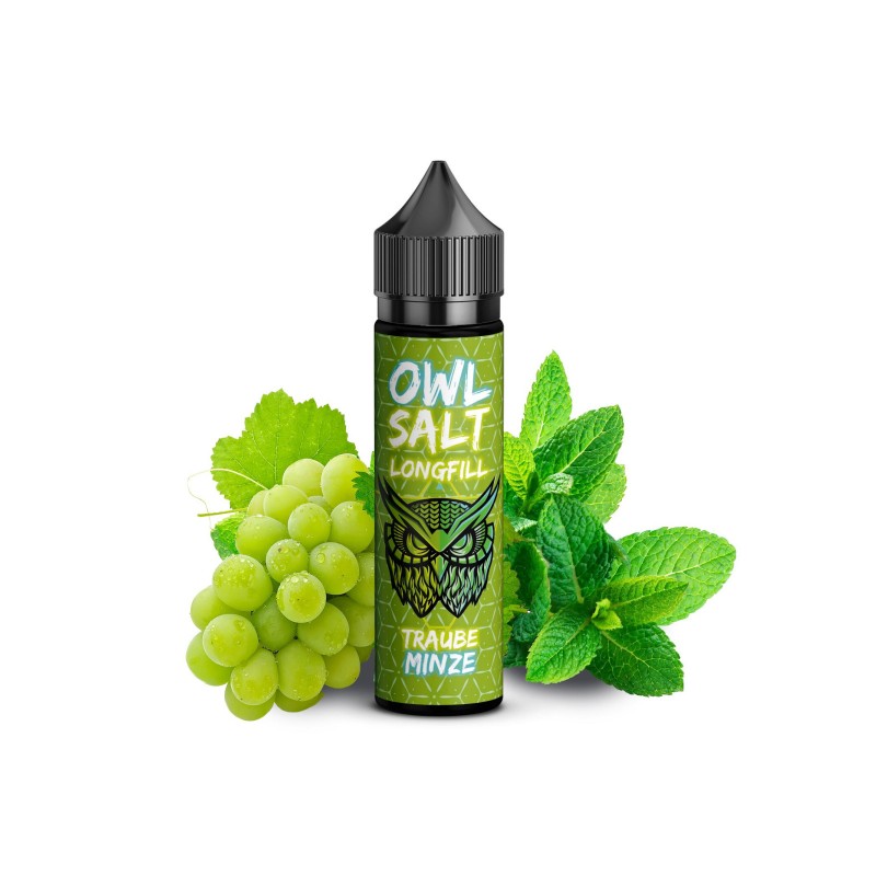 OWL Salt Longfill Traube Minze 10 ml in 60 ml