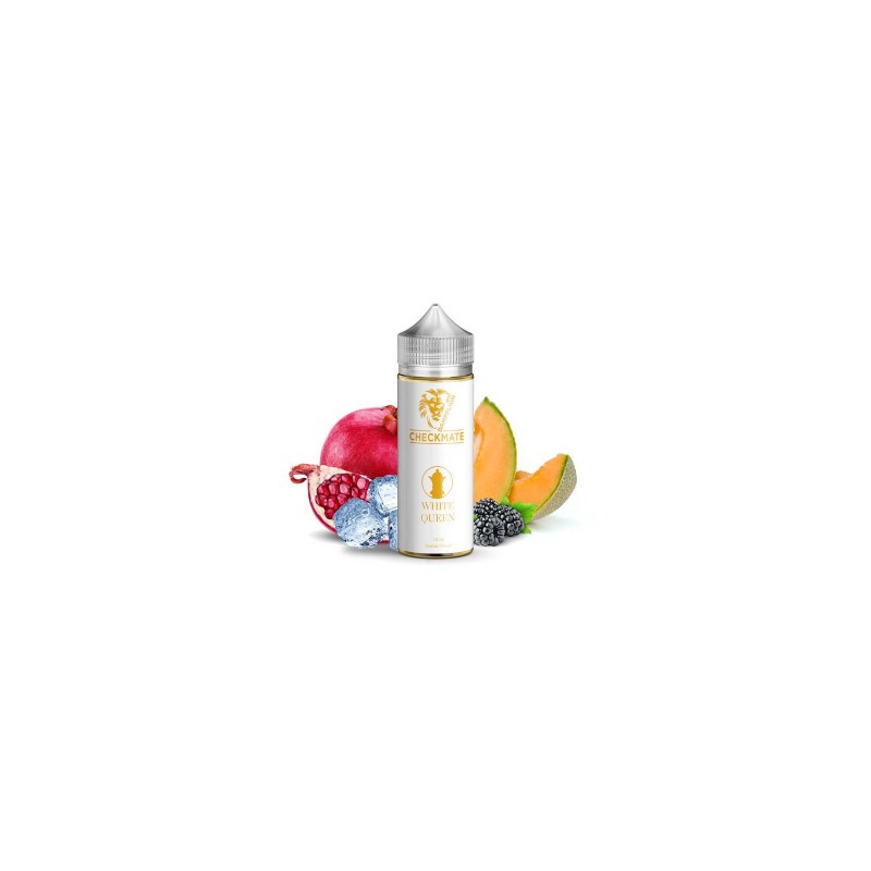 Dampflion Checkmate White Queen Aroma 10ml in 120m...